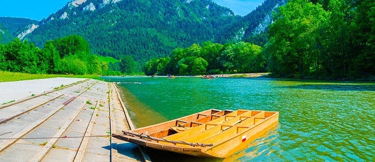 Sehenswertes in Polen Der Fluss Dunajec 